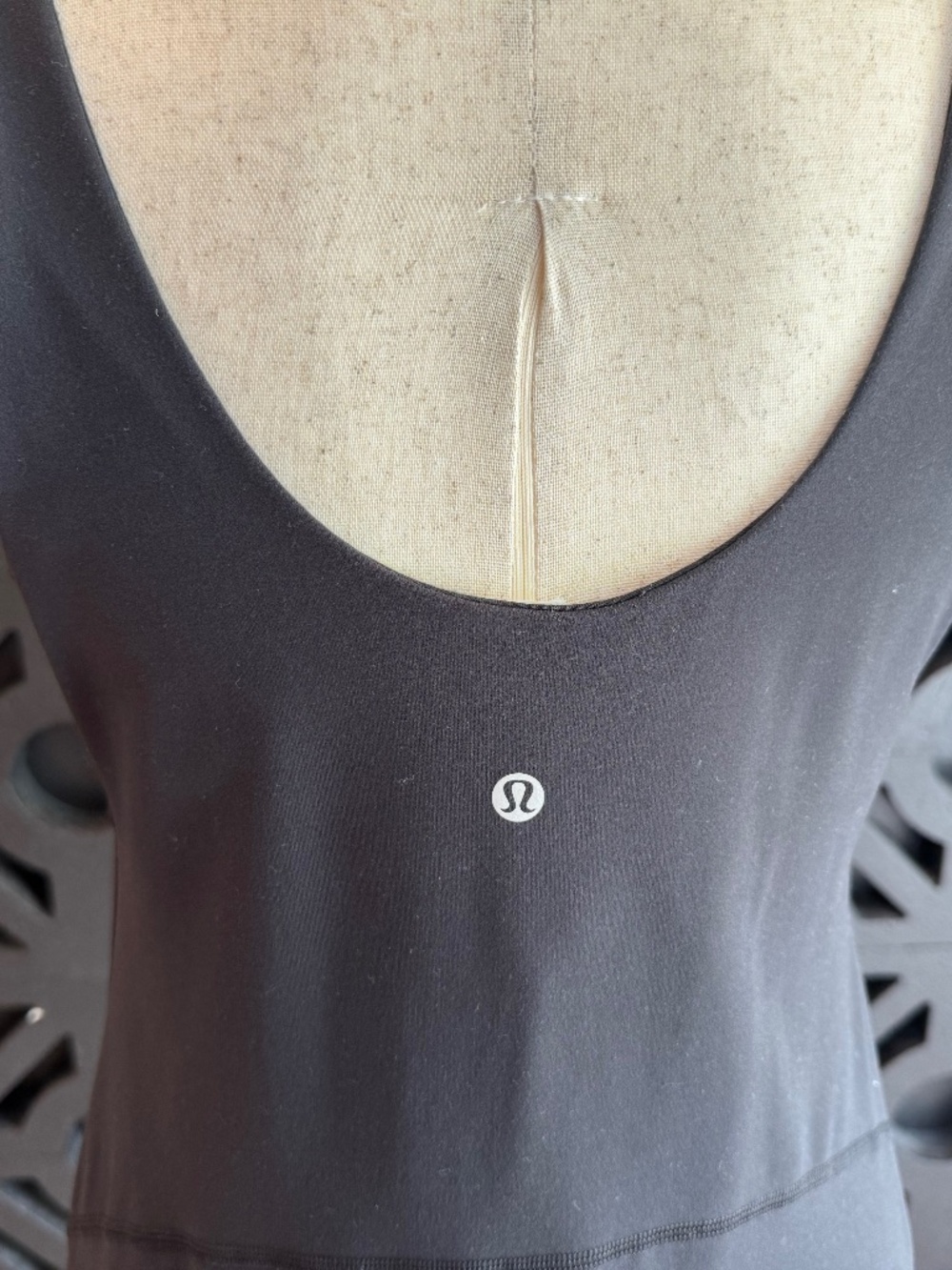 Lululemon | Black Athletic Tennis Dress Built In Bra Shorts Fit Flare - Picture 6 of 8